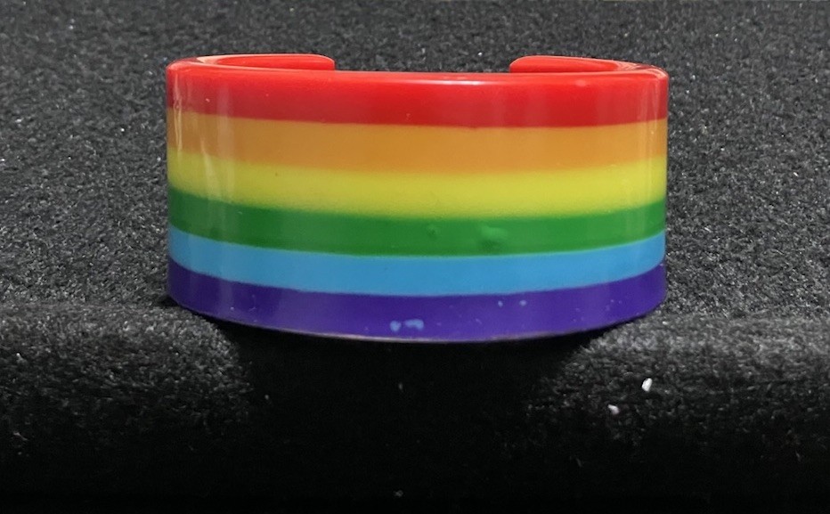 Rainbow Cuff Bracelet, MiaChavi Geekery