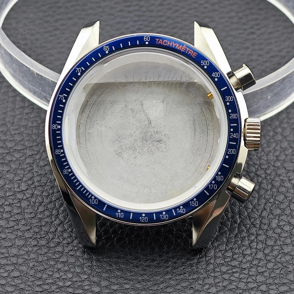 39.7Mm Men’S Watches Metal Case FIT VK63 Movement Case Watch Accessories Watch
