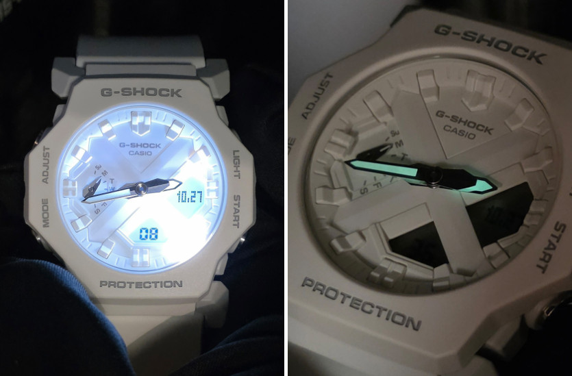 Casio G-Shock GA-2300-7ADR White Analog Digital Compact Watch 200M
