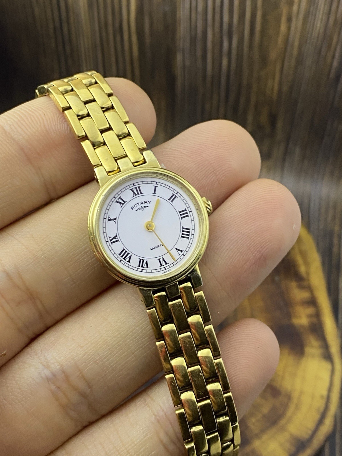 RARE UNIQUE Women’s SWISS Vintage 90’s Quartz Watch ROTARY #8956