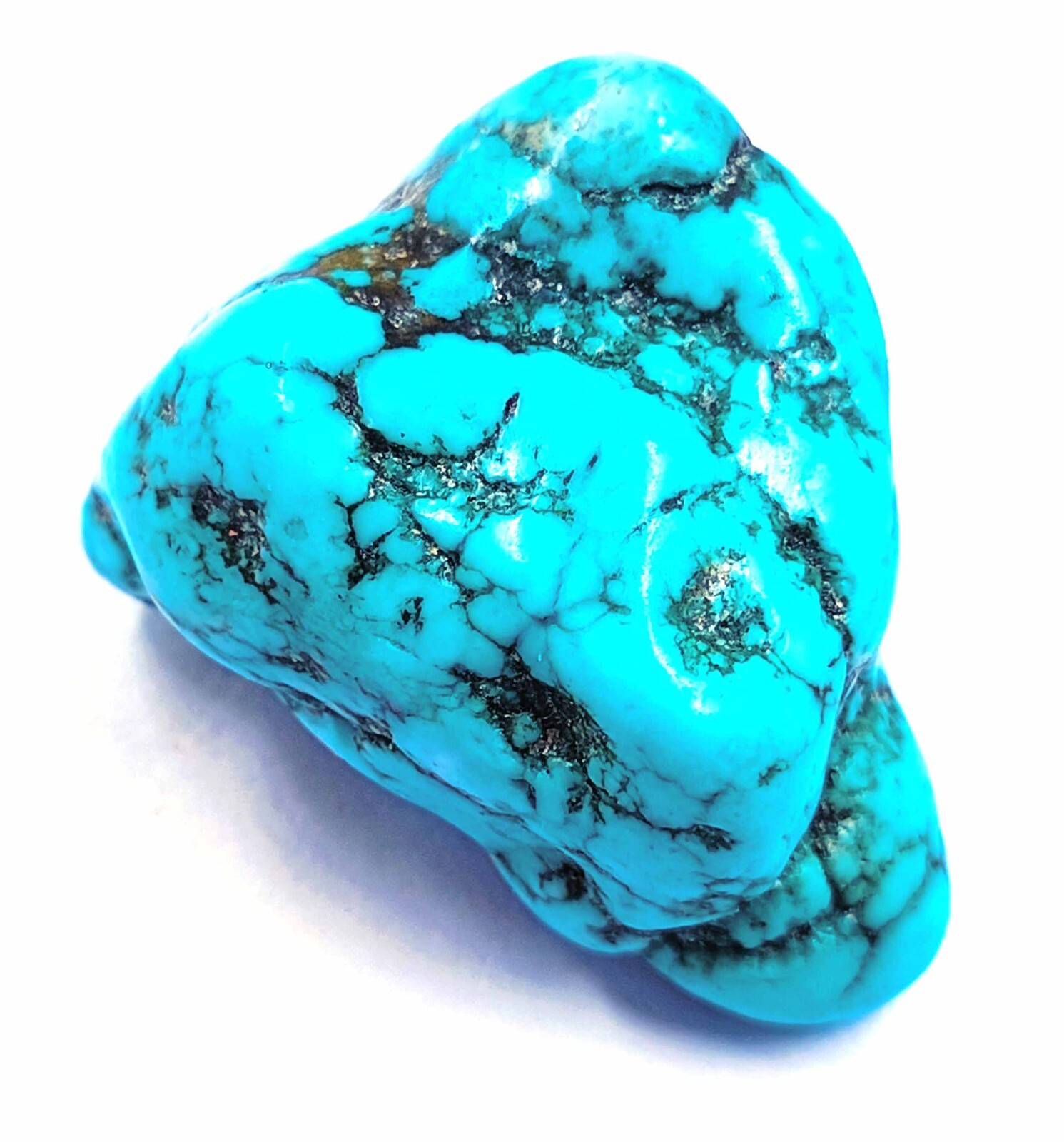 IGL Certified Top Quality Arizona Turquoise 94 Ct Natural Rough Loose Gem 5DNR