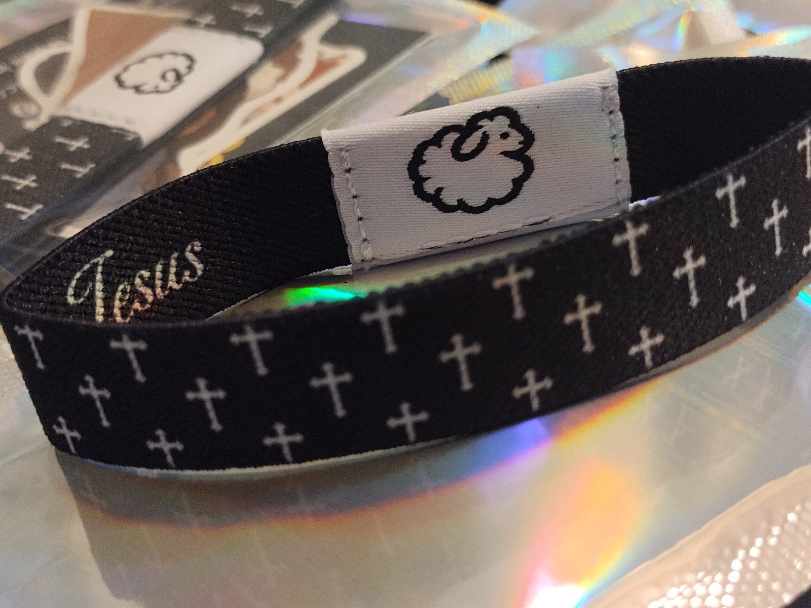 60 Pcs bulk NFC Daily Bible Verse LOVE LIKE JESUS Bracelets Wristbands unisex