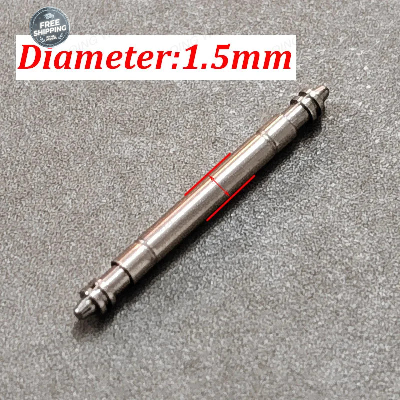 Strong Spring Bars 1.5-2.0mm 316L Stainless Steel Durable Link Pins for Watches