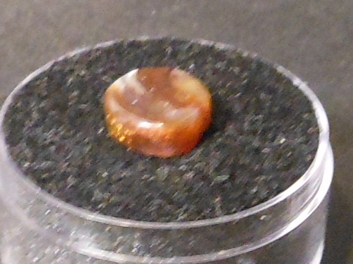 4.70ct Mexican Fire Agate 11.8mm x 11mm