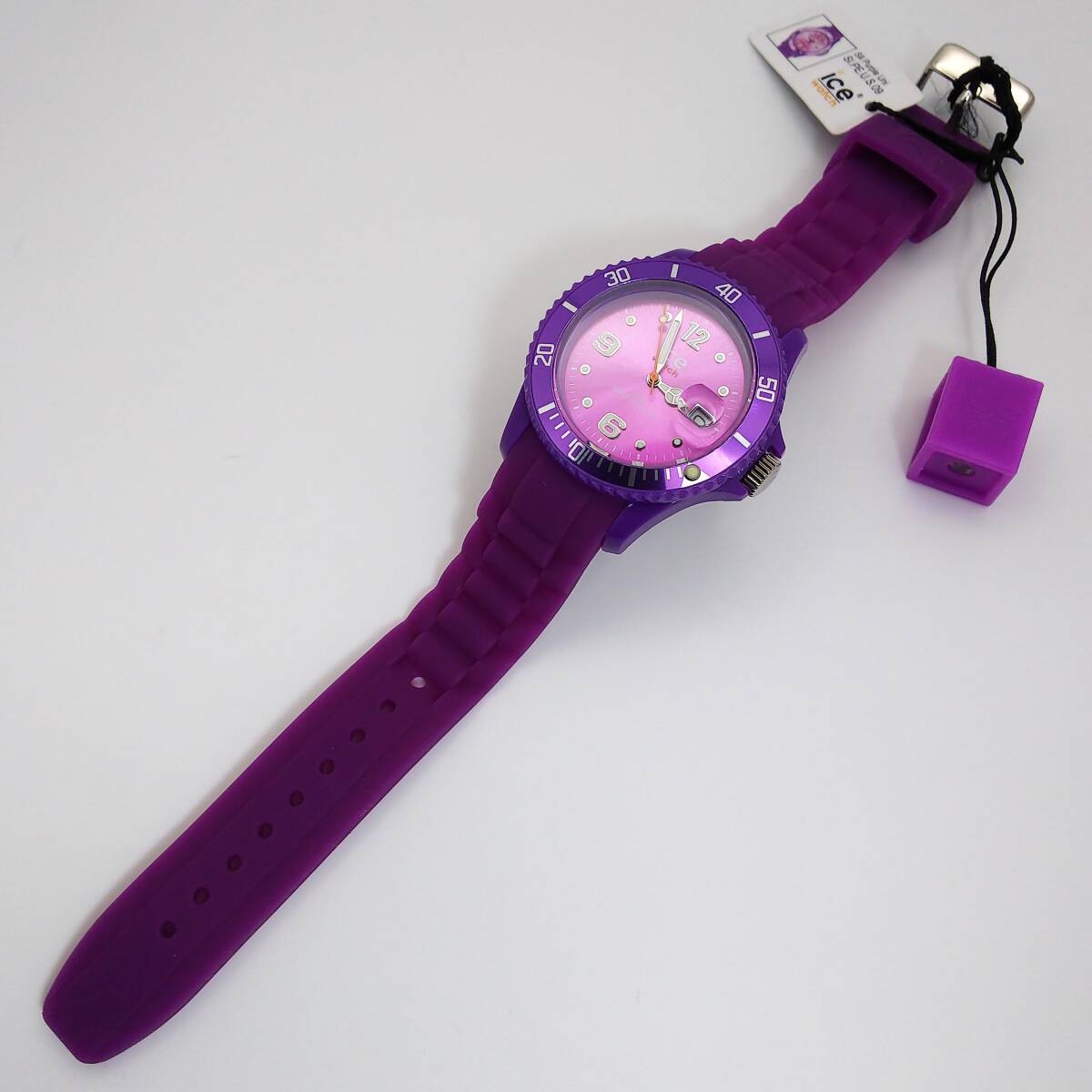1202 ICE Watch New Working Item Tag Attached Purple Watch SI.PE.U.S.09