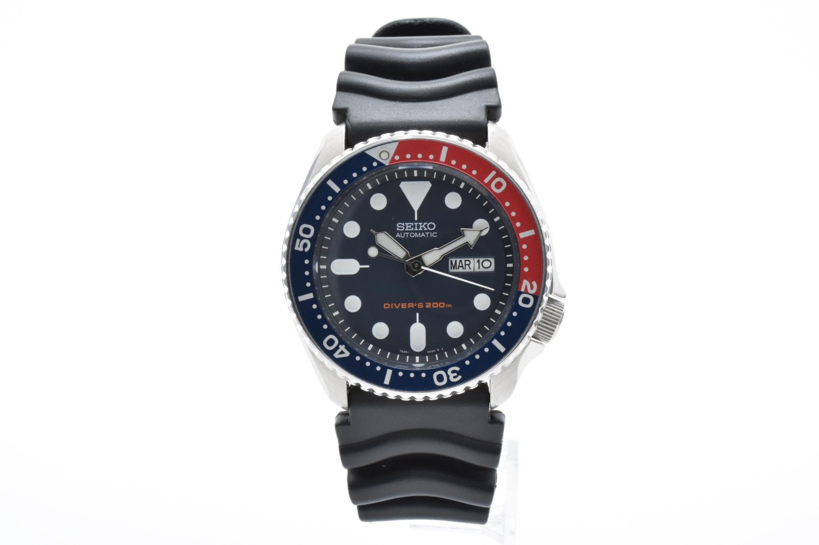 [N MINT] SEIKO SKX009 7S26-0020 Pepsi 200m Diver’s Automatic Men’s Watch JAPAN