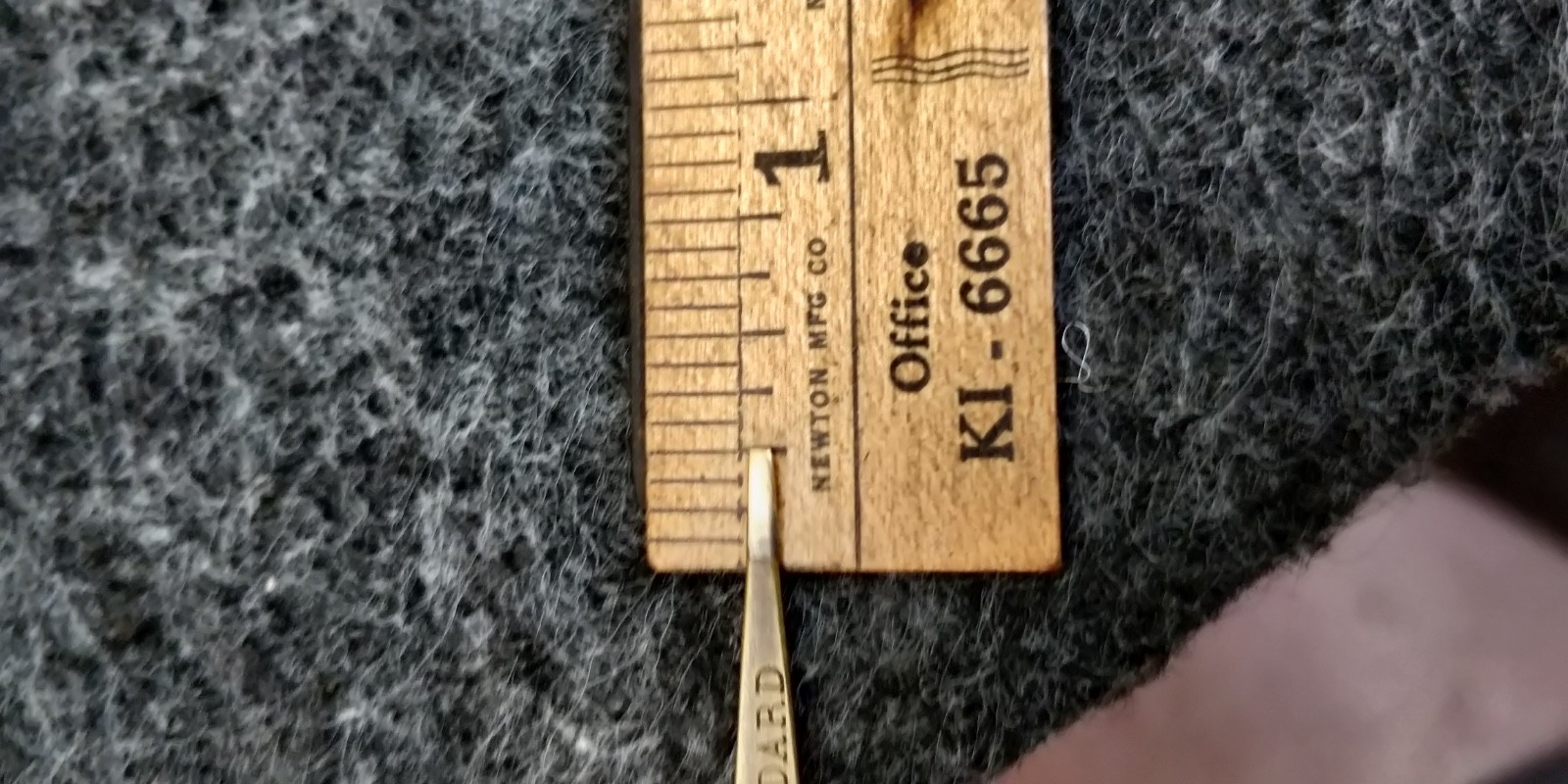Antique Gold Testing Needles 4kt to 20kt U.S. Standard Ring Jewelers Tools