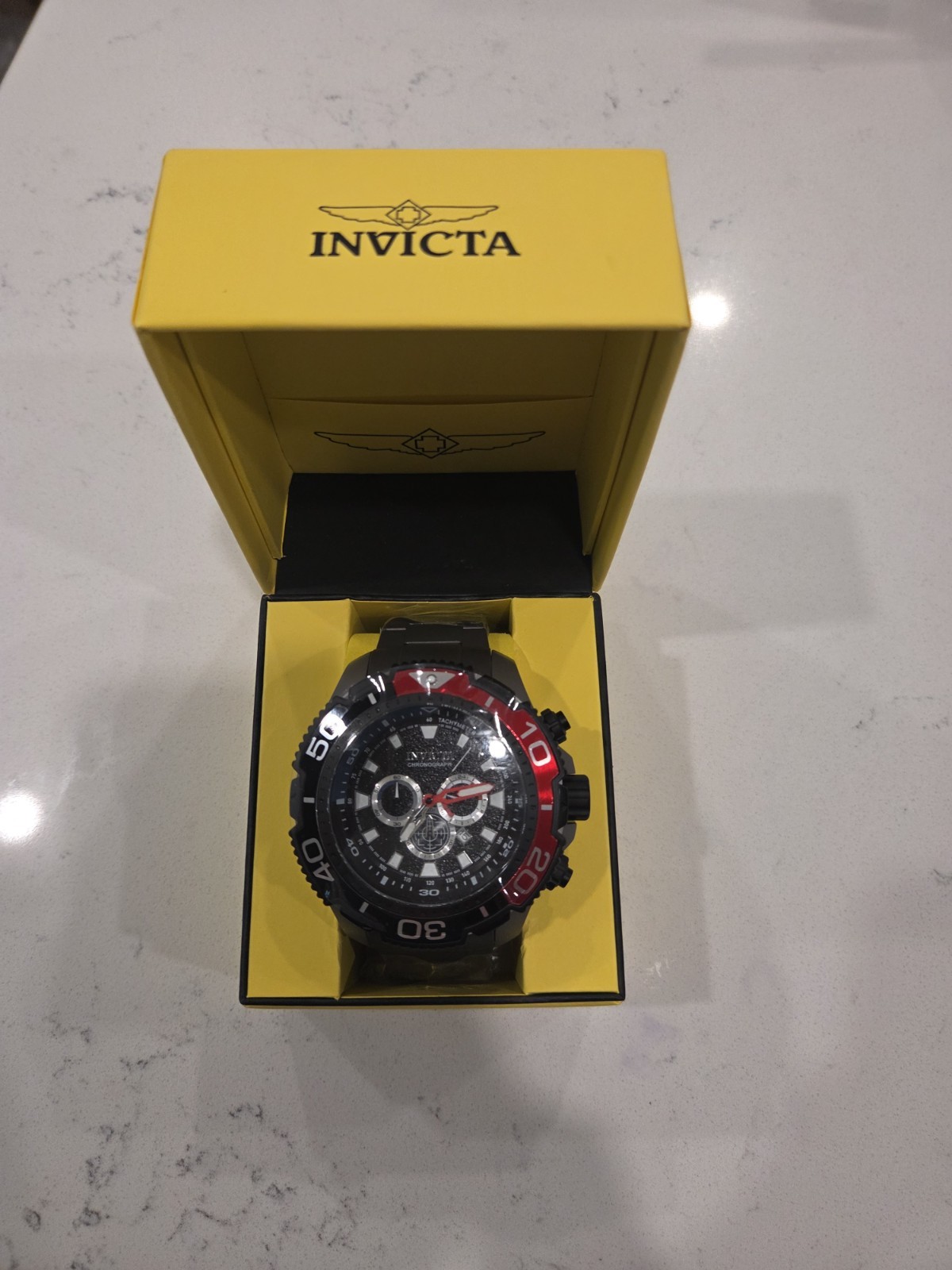 Invicta TI-22 Kaiju Men’s Quartz Chronograph Date Tachymeter 65mm Titanium
