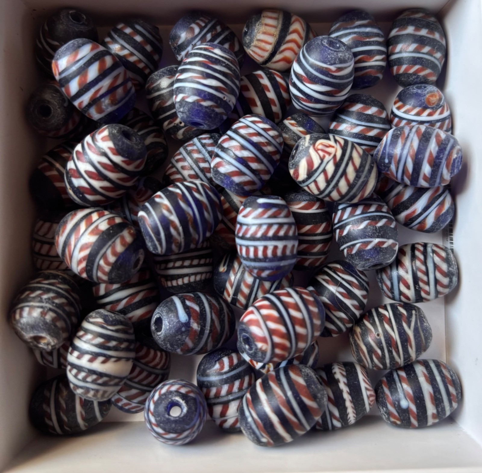 10pcs Barrel Beads Custom made in Nepal 16x13mm CC81