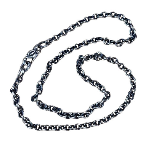 Zocalo Chain Necklace Pendant Silver 925 950 Length 40cm Japan Made
