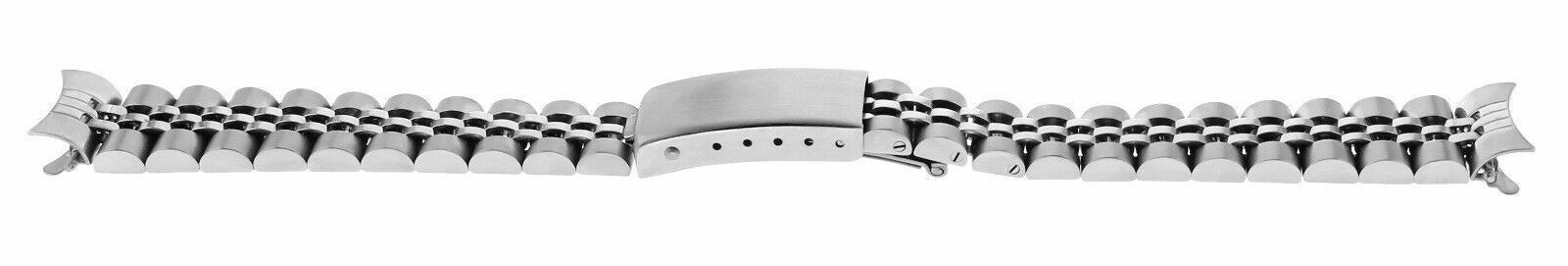 Ladies 13MM Stainless Steel Jubilee Watch Band For Rolex Datejust 26MM Case
