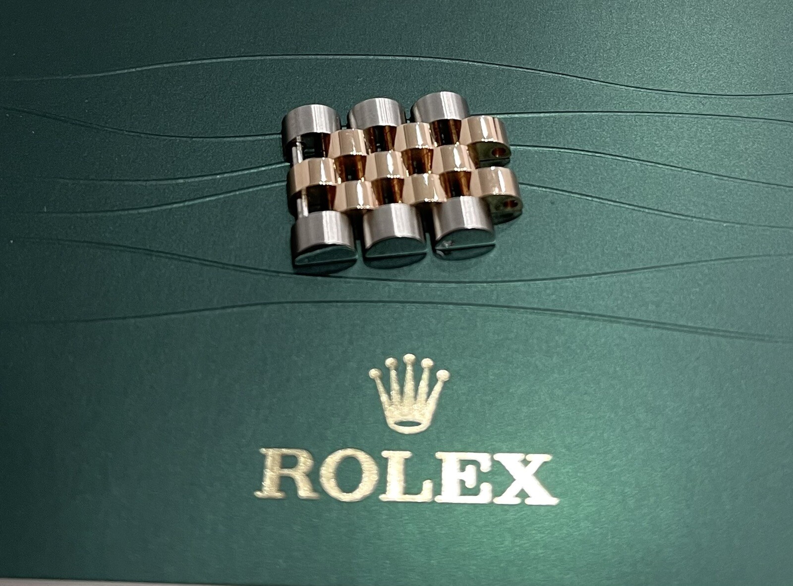 Authentic ROLEX Datejust 41mm JUBILEE ONE LINK 126331 126301 18K Rose Gold MINT