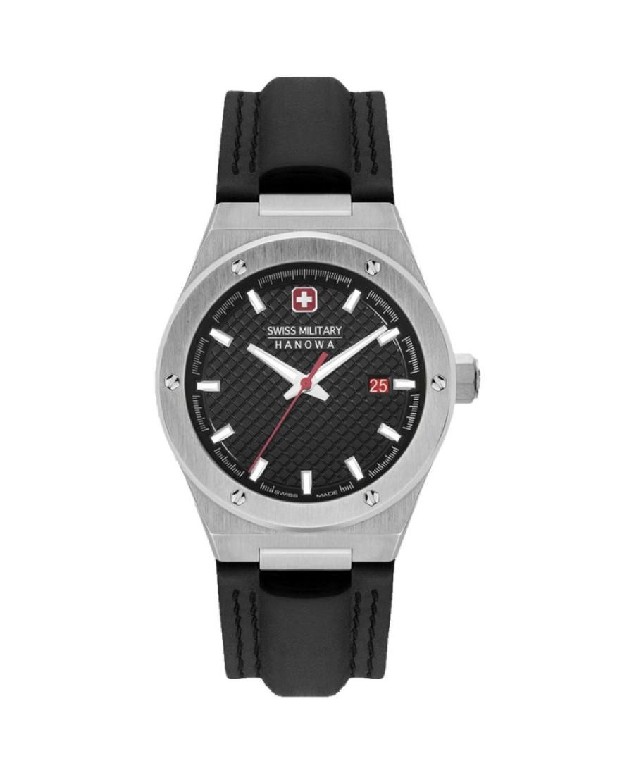 SWISS MILITARY HANOWA Men Analog Quartz Casual Watch Classic Dress Black Dial Wa
