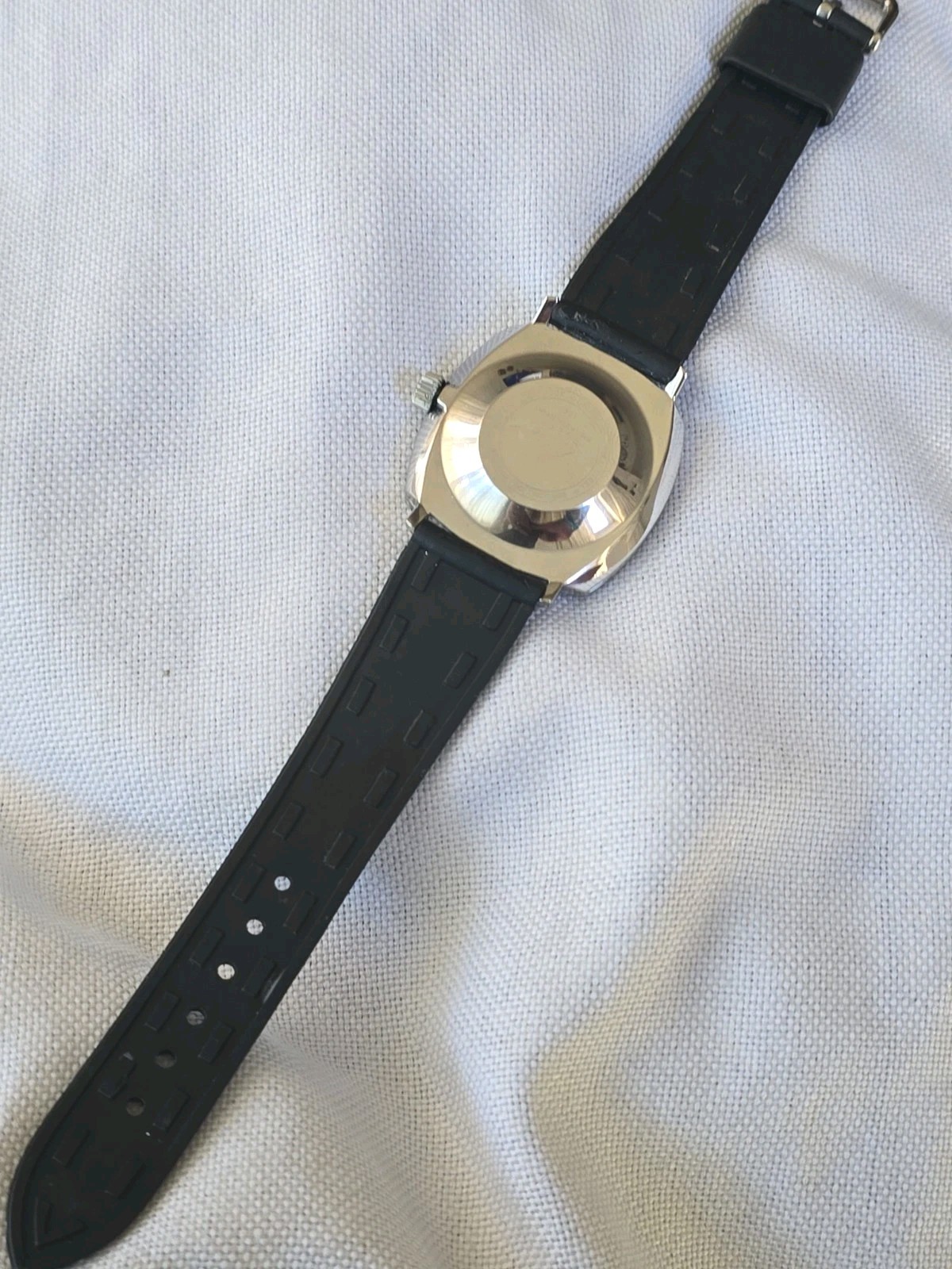 Rare Mens Vintage JENNY SWISS CARIBBEAN 100 ETA 2452 Automatic Wristwatch