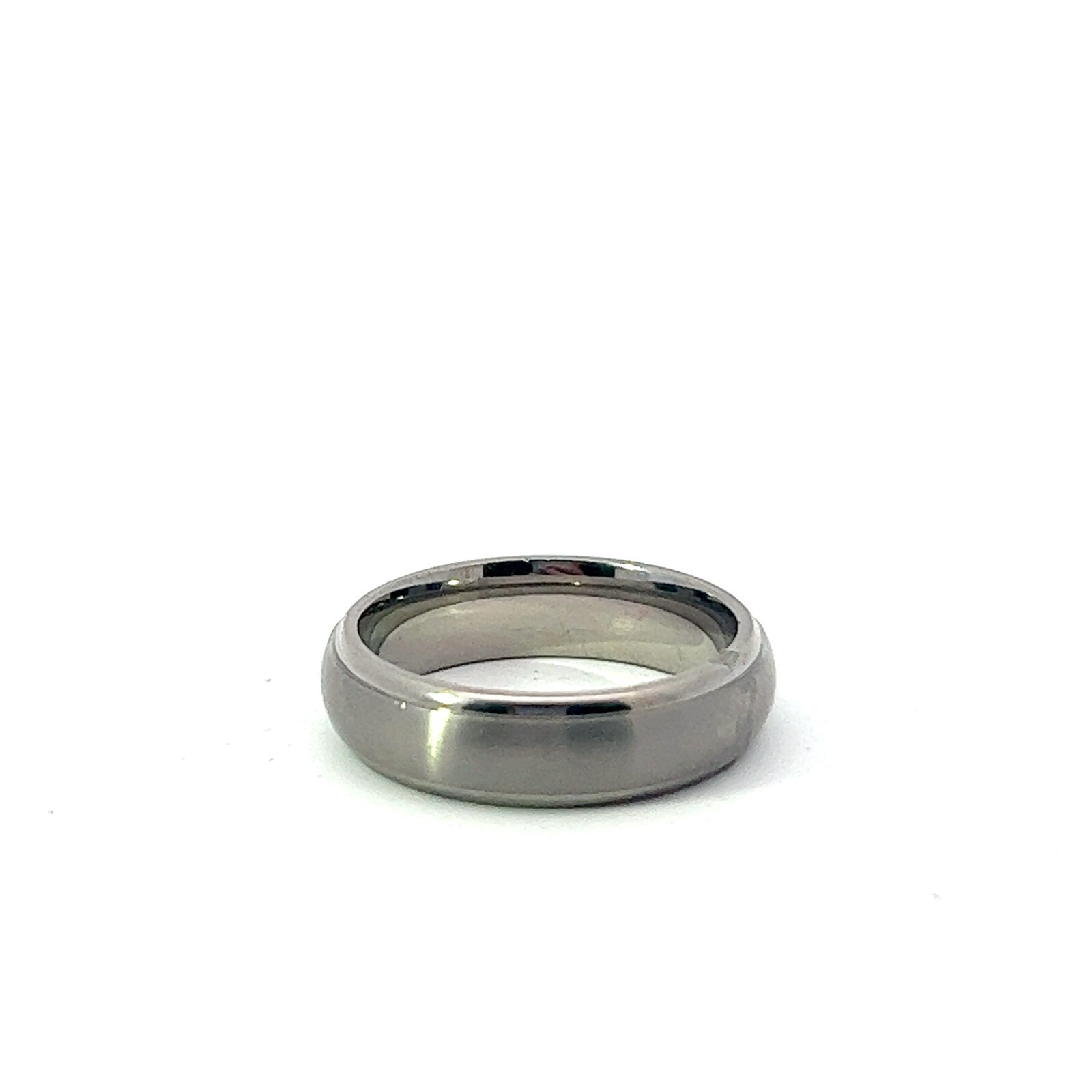 Triton Titanium Brushed Domed 6mm Band Ring