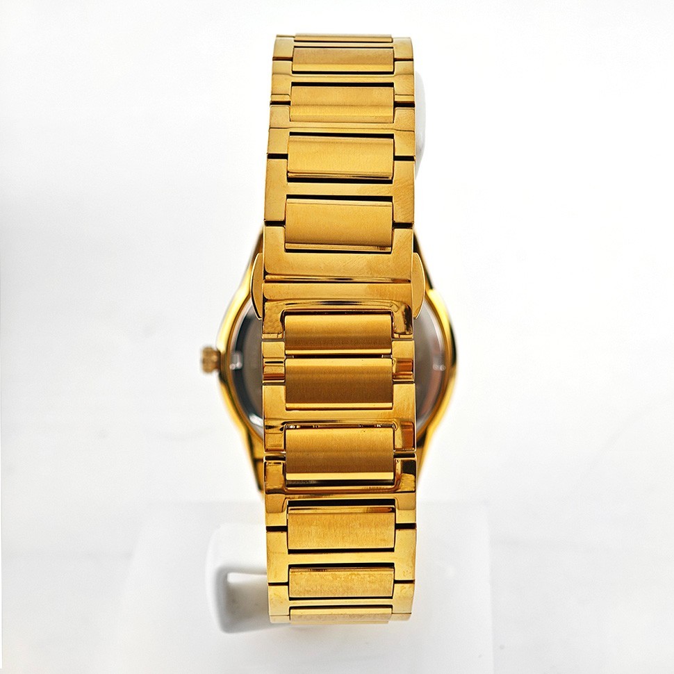 Bulova Millennia Men’s 97A183 Black Dial Gold Stainless Quartz Watch 41MM