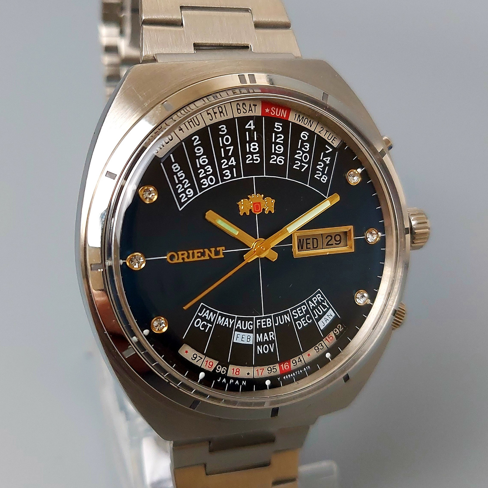 Japanese Automatic Men’s Watch Orient College Perpetual Multi Year Calendar