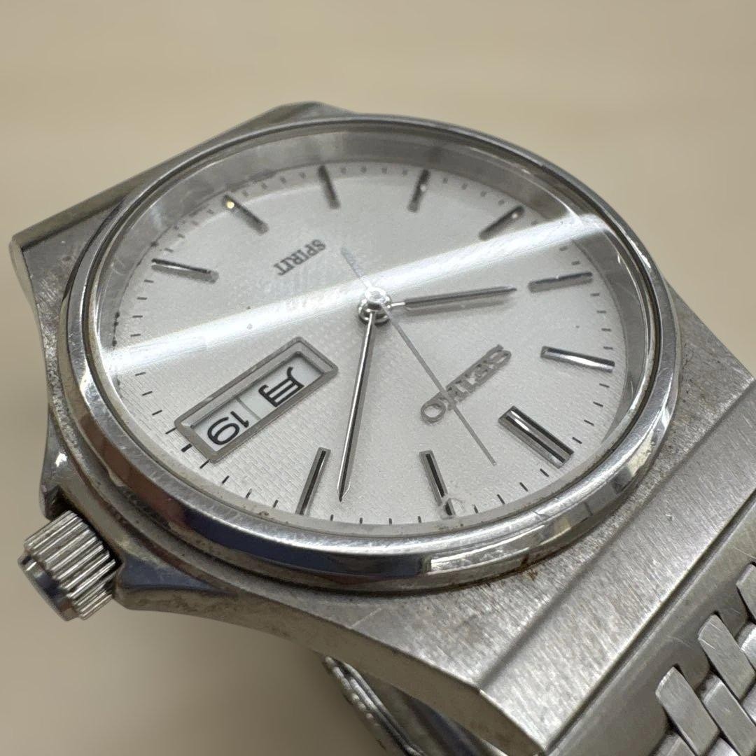 SEIKO SPIRIT 7N48-7A10 Quartz Wristwatch (Wrist size approximately 17cm)