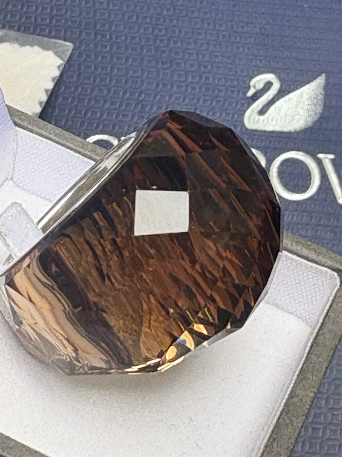 Daniel Swarovski Nirvana Ring Topaz 58 *Preloved*