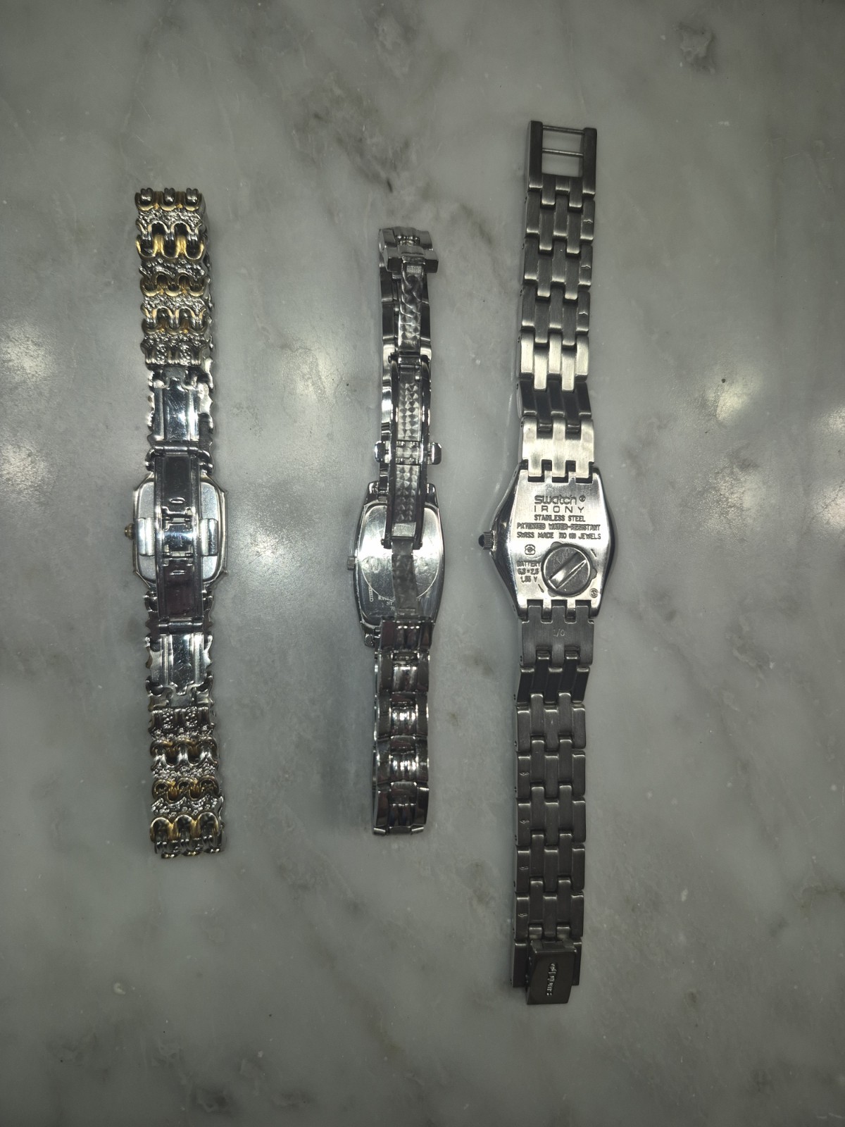 Ladies Watch Lot Seiko Citizen Swatch