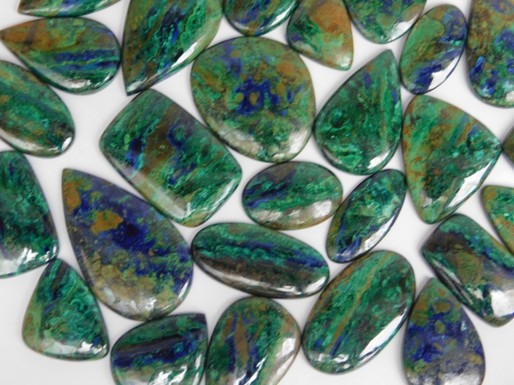 Natural Shattuckite Cabochon Gemstone For Making Jewelry Wholesale Lot 71333