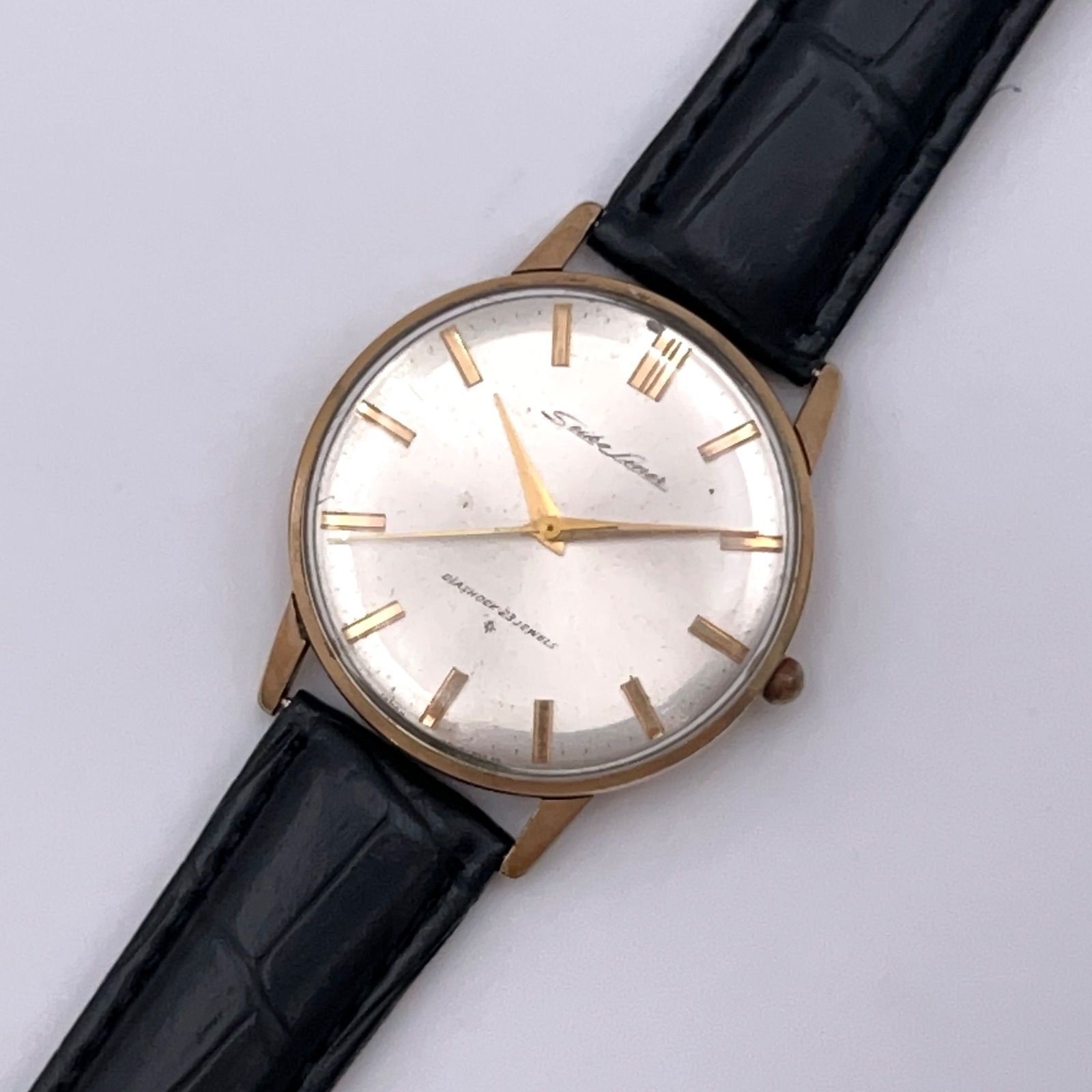 Working item SEIKO Liner Ref.J15001E 23 jewels 1960s manual winding men’s new le