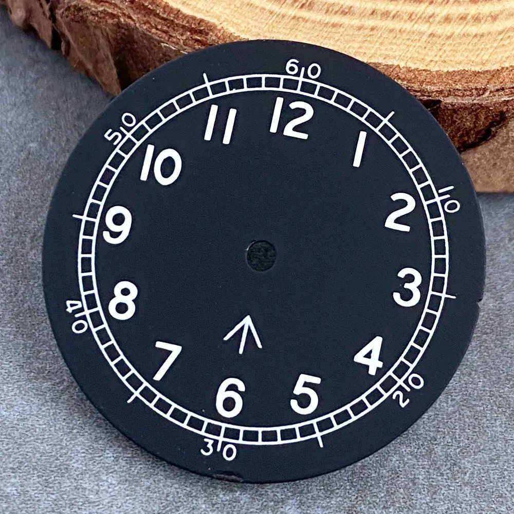 New 29mm Beige Watch Dial Modification Parts For NH35 NH36 ETA2824 PT5000 Miyota