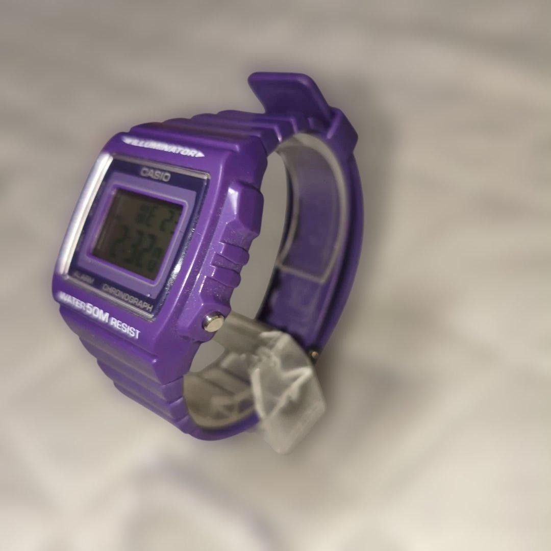 Casio Cheap Casio W-215H Purple Watch NEW
