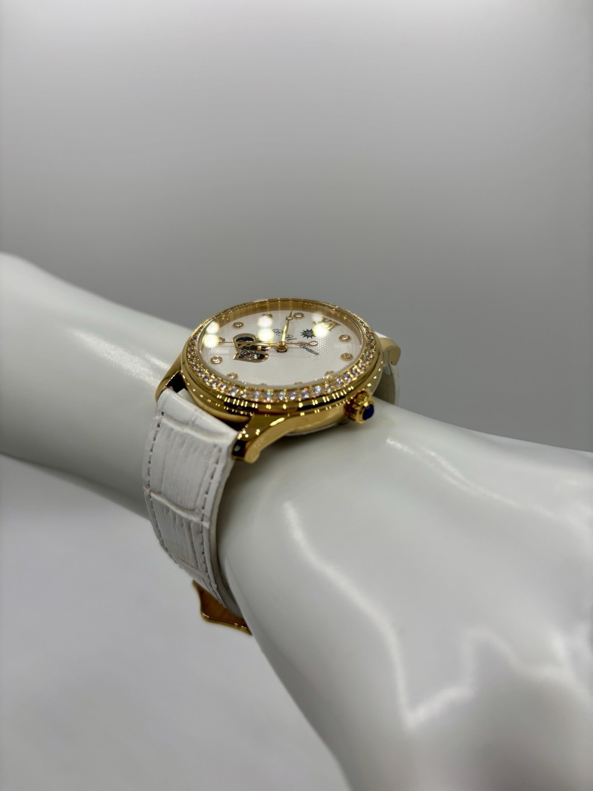 R.U. BRAUN Automatic 27 Jewels Women’s Watch 38mm Stainless Steel w/ Box