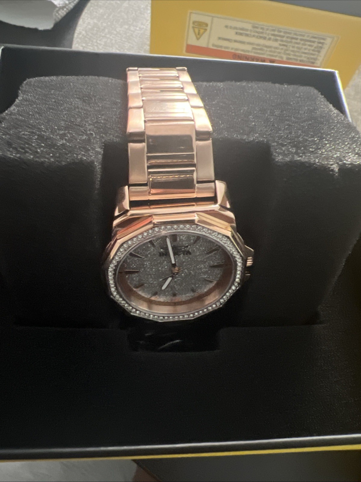 Invicta Speedway 49130 Ladies 34mm White Dial Quartz Stainless Steel Watch