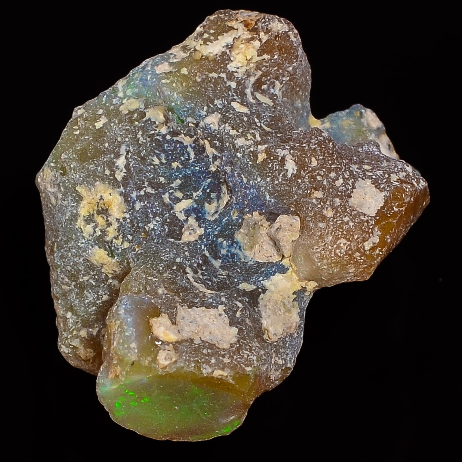Gemstone 13.45CT 100% Natural Ethiopian Opal Rough , Uncut Opal Rough 17X22X12mm