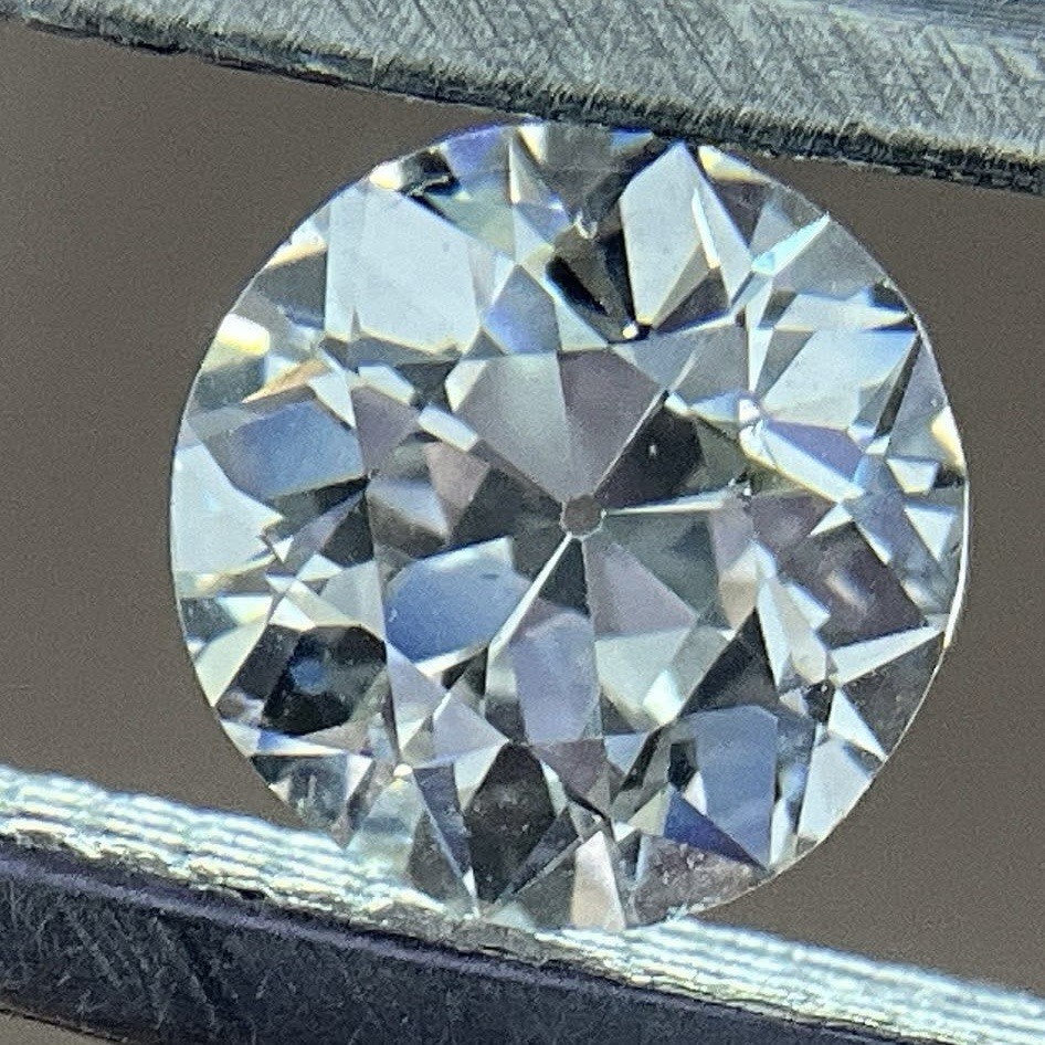 1.37 Carats Total I – J VS2 GIA Certified Old European Cut Diamonds Matched Pair