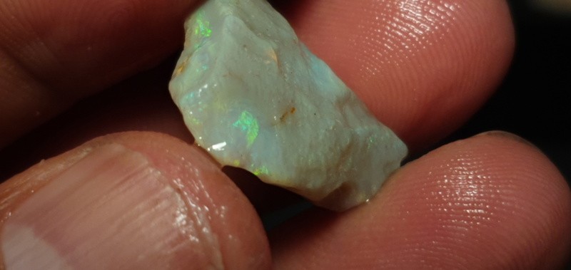 12.8 cts Coober Pedy Opal Rough Gem. Natural Australian Opal Stone