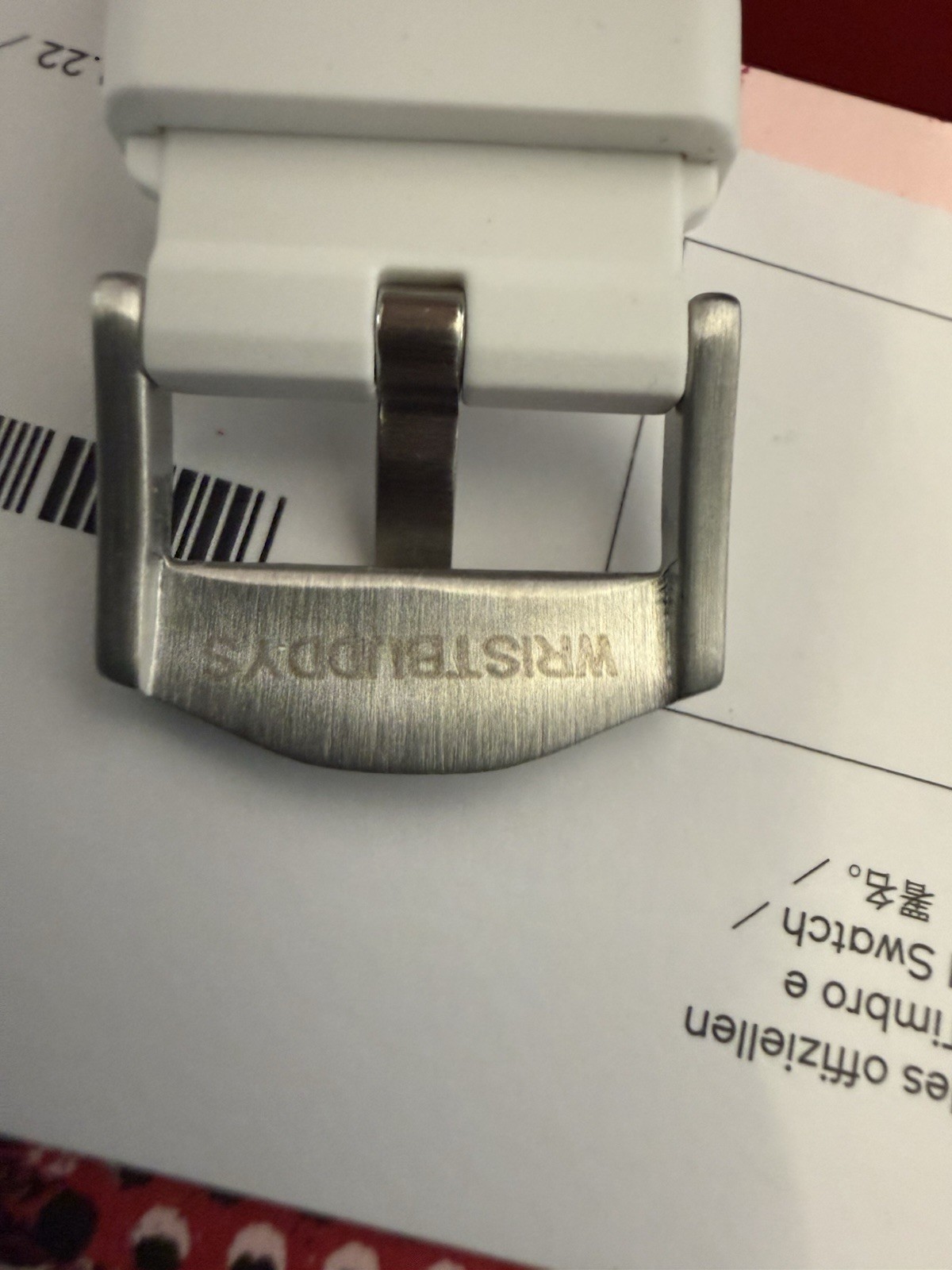 Audemars Piquet x Swatch Royal Pop Otto Rosso WITH STRAP New And Authentic!
