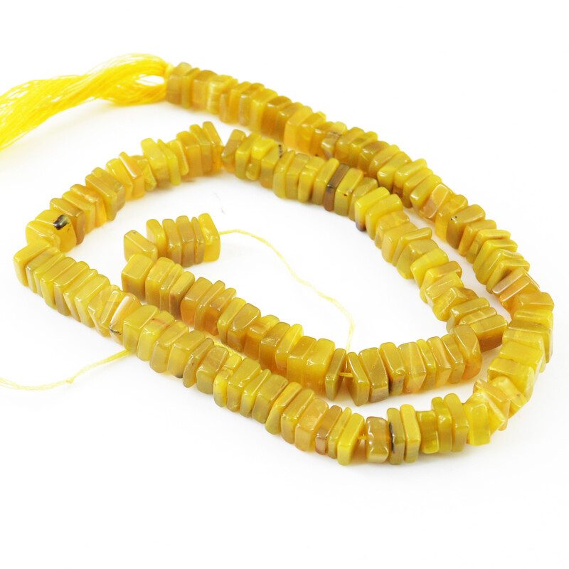 100.00 Cts / 13 Inches Earth Mined Drilled Agate Untreated Heishi Beads Strand