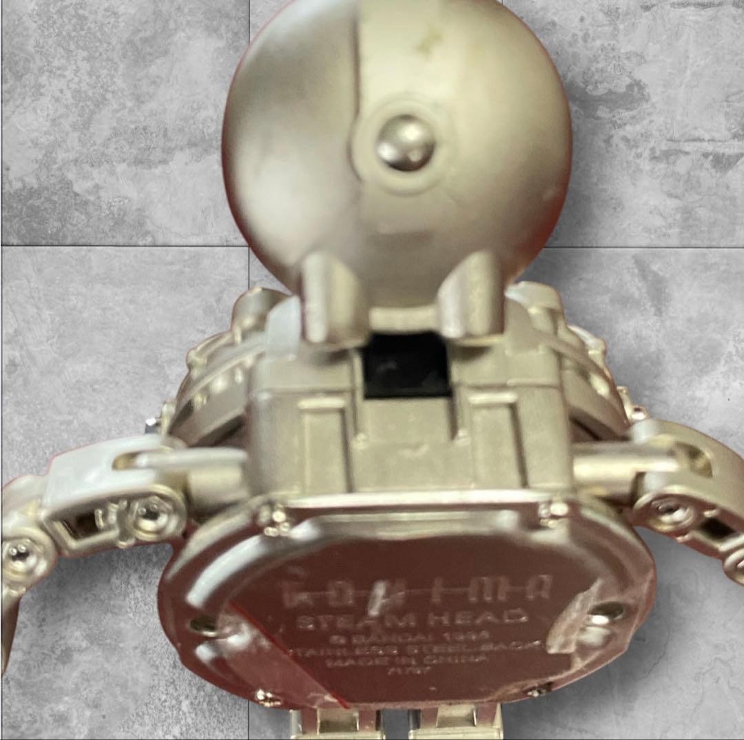 Rare Item: BANDAI TOKIMA Steam Head (Deformed Type) Watch / 1998