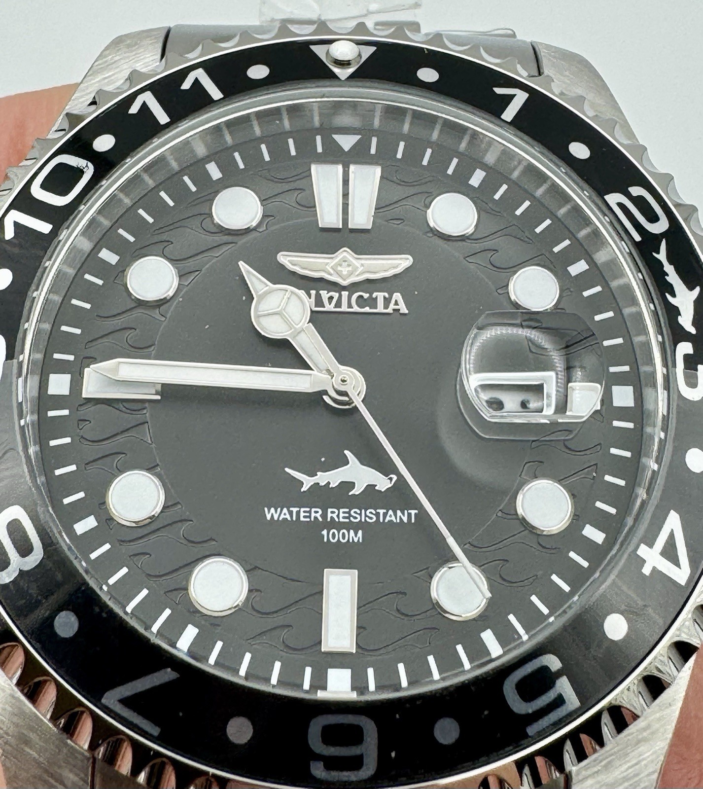 Invicta Pro Diver Heritage 35129 Men’s 43mm Black Dial Steel Watch New Box
