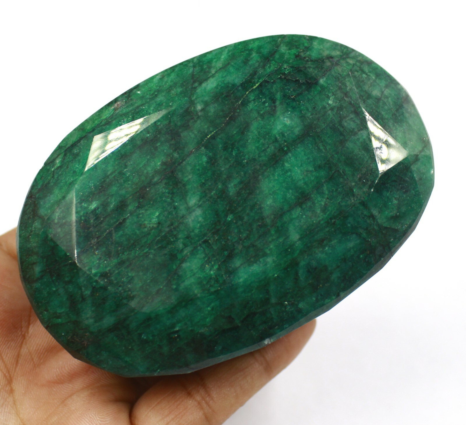 Earth Mined Healing Green Emerald 1000 Ct Certified Natural Gemstone VR826