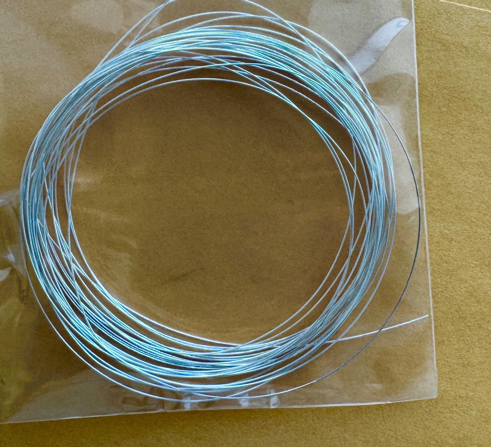 sterling silver round wire gauge 30 for jewelry making, 5 yards