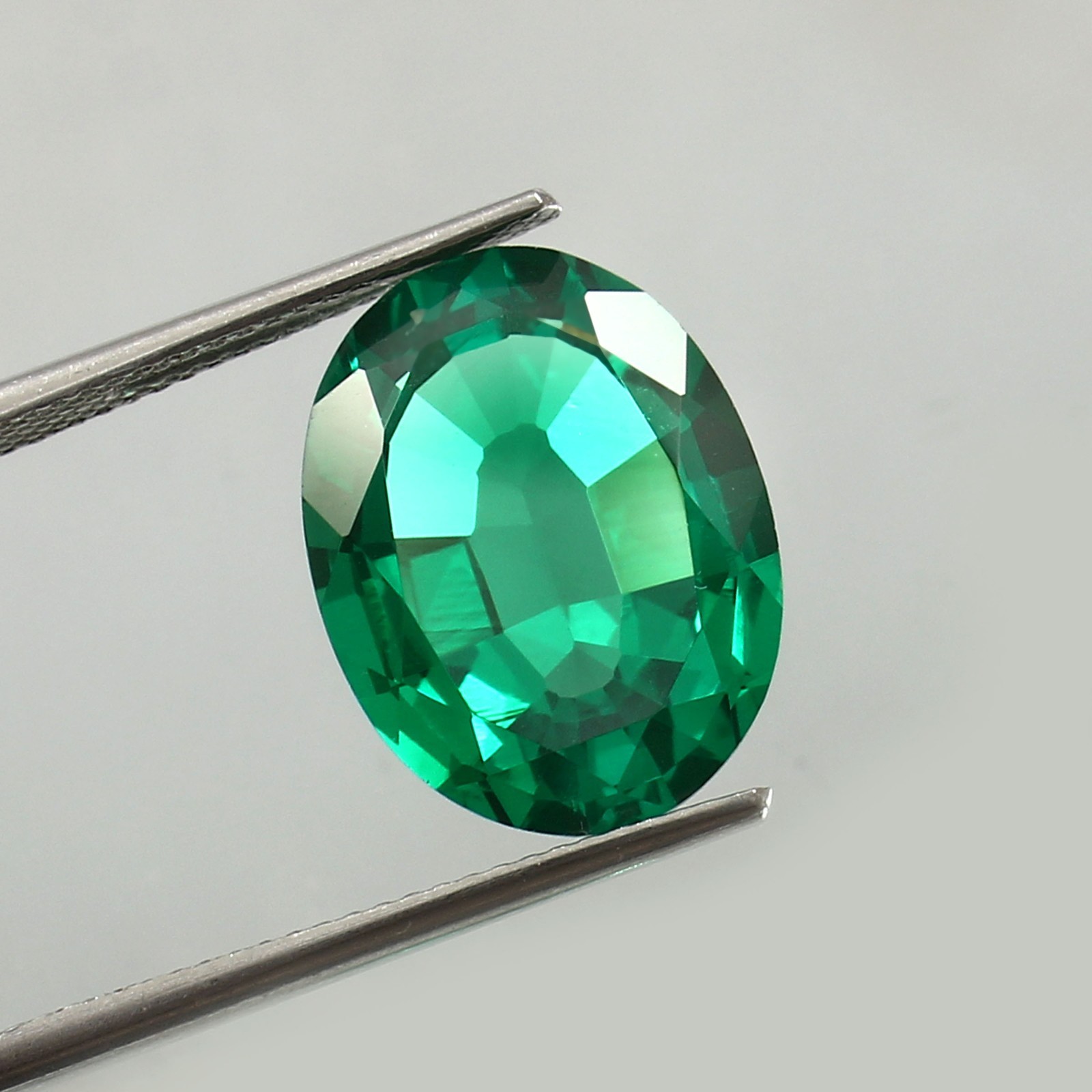 Lab Grown Nanocrystal Oval Emerald Cut Gemstone (3×4-20x25mm) ,1pcs