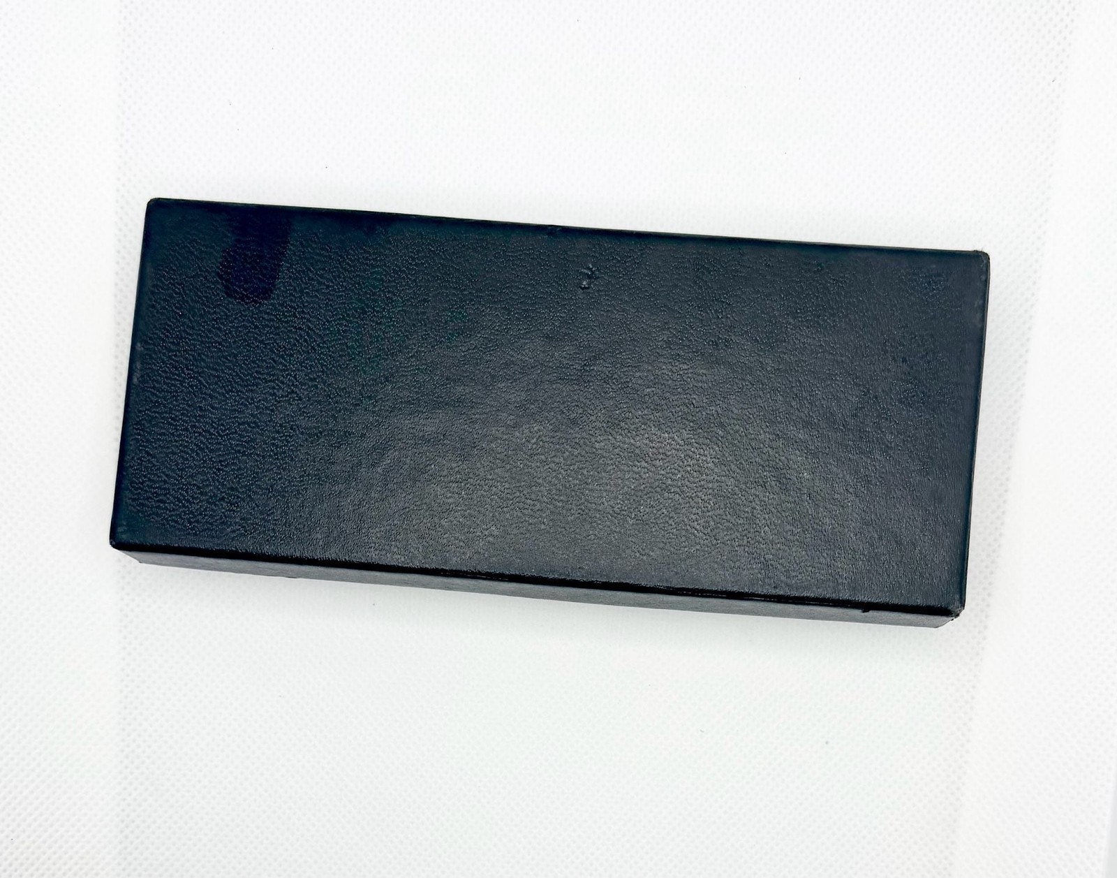 Vintage Swank Men’s Rectangular Black Inlay Cufflink and Tie Bar Set