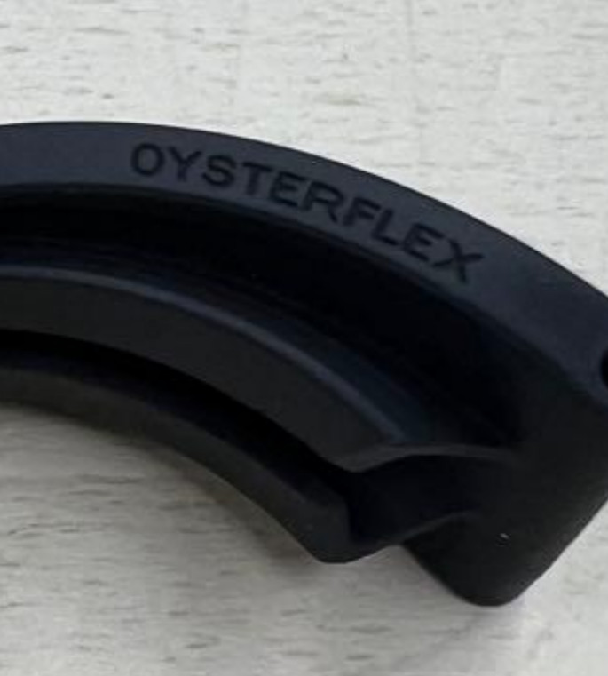 Genuine Rolex Oysterflex Strap Size E Ref 350557 Yacht-Master 37mm 18mm Black