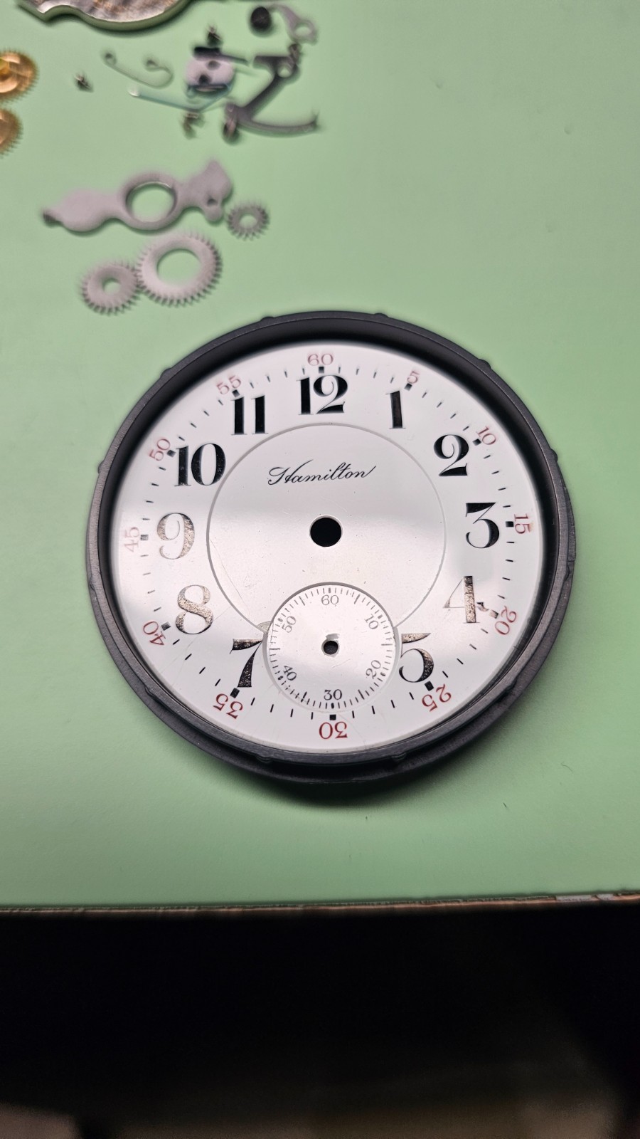 Hamilton Grade 940 21 Jewel “Railroad” grade Pocket Watch Serviced