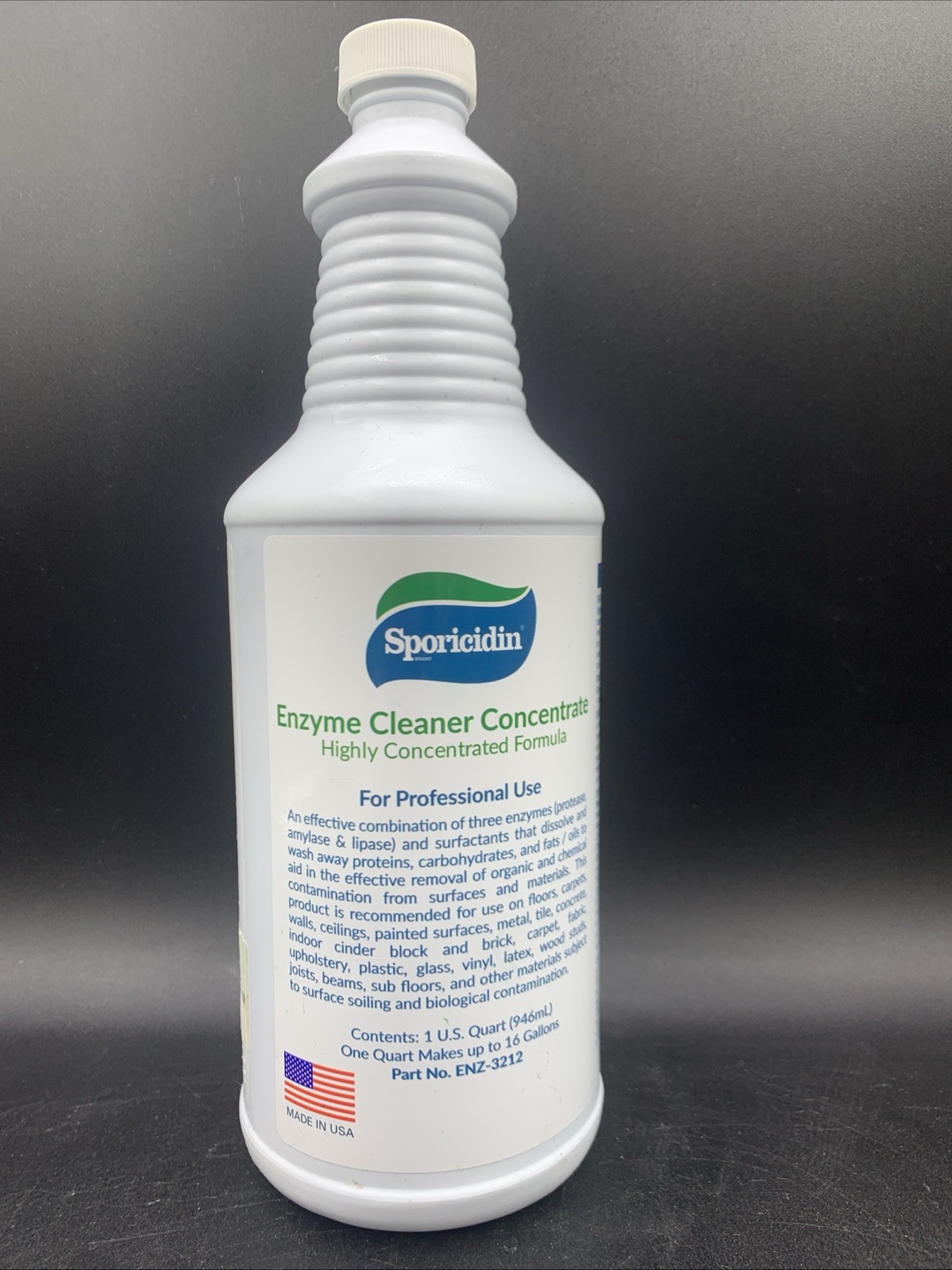 Sporicidin Enzyme Cleaner Concentrate – 1 Quart / 946 mL