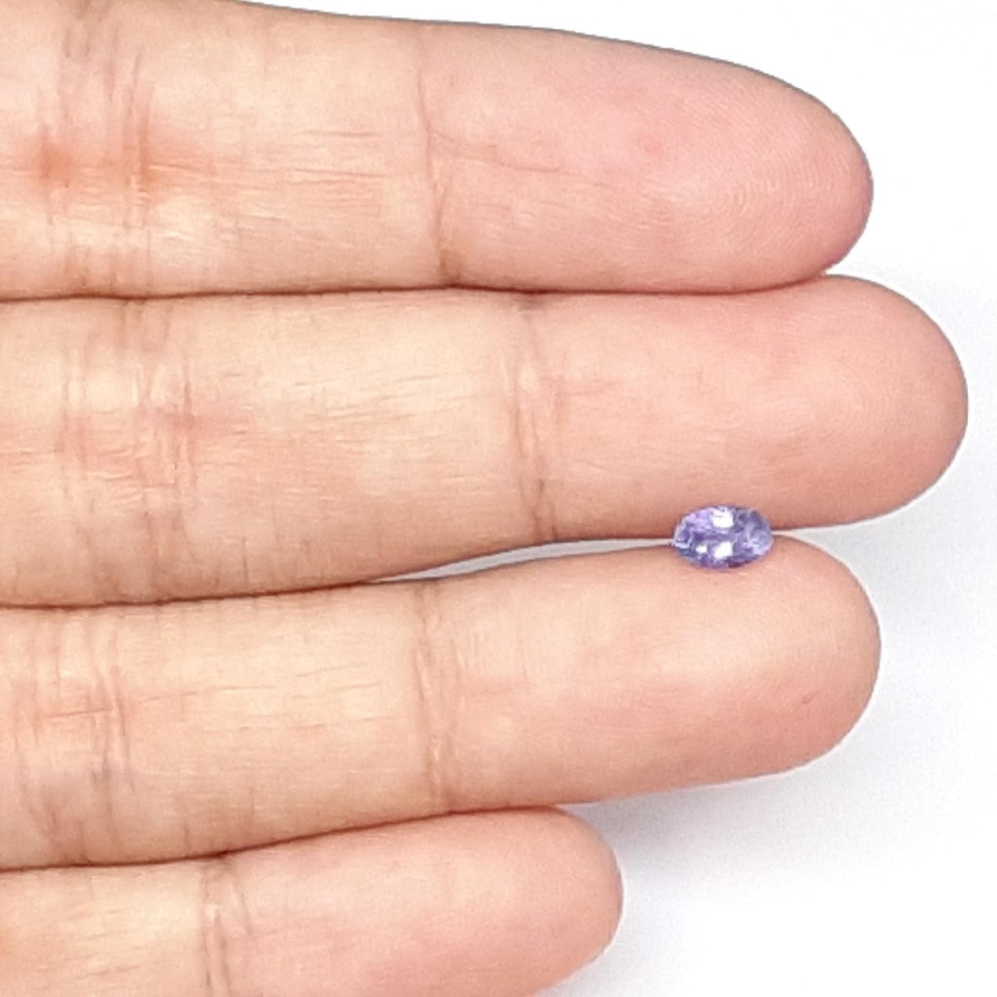 Calibrated .52ctw Tanzanite Oval Shape 6.0 x 4.0 mm Loose Gemstone