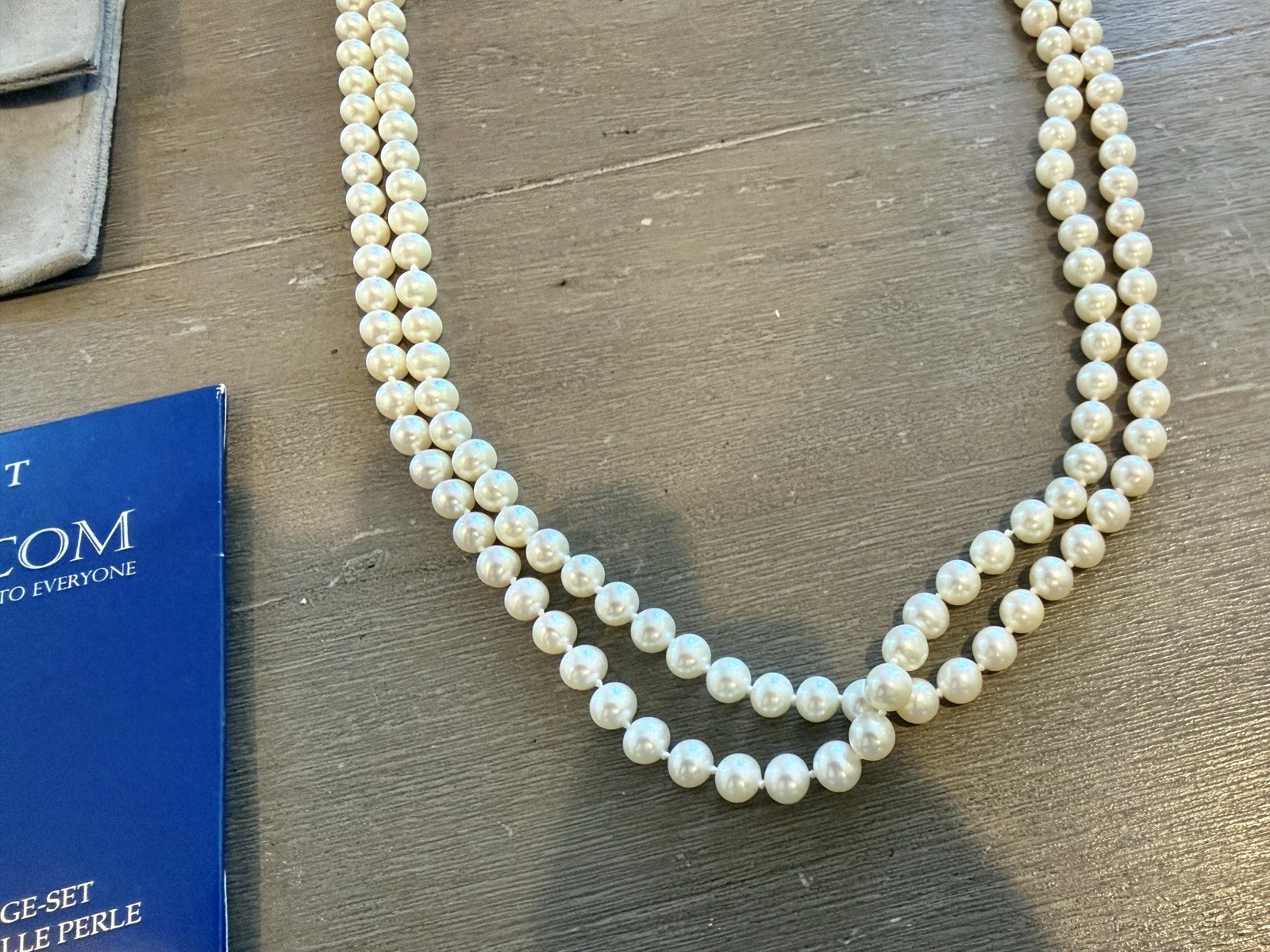 Pearl Paradise Necklace Strand 6.5-7.0mm 28” Length 14K Solid Yellow Gold Clasp