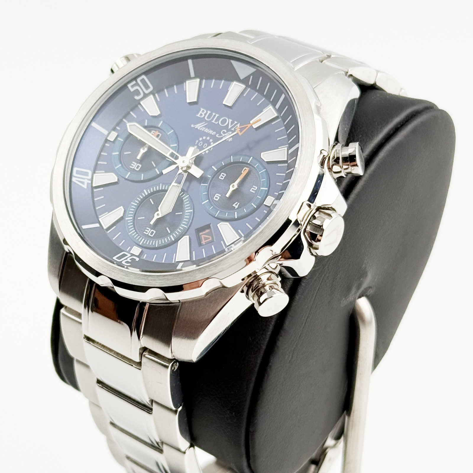 Bulova 96B256 Marine Star Men’s Quartz Watch Six-Hand Chronograph 43 mm
