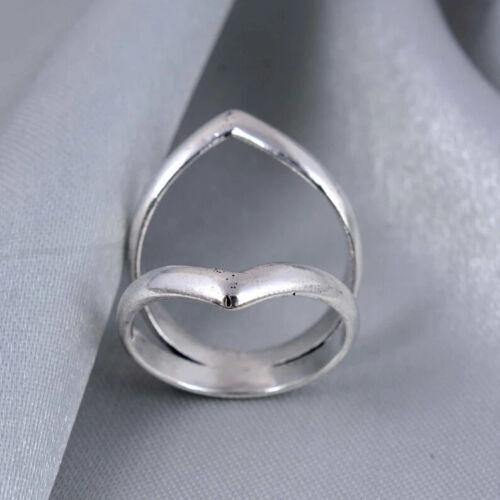 925 Sterling Silver Band Statement Ring Arthritis finger Handmade Ring All Size