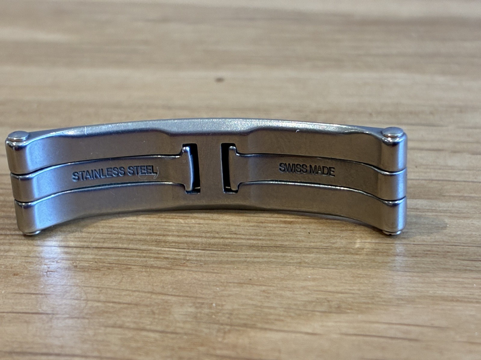 L@@K – Cartier Clasp VP270034 6.50mm Steel for Tank Roadster Pasha Bracelets