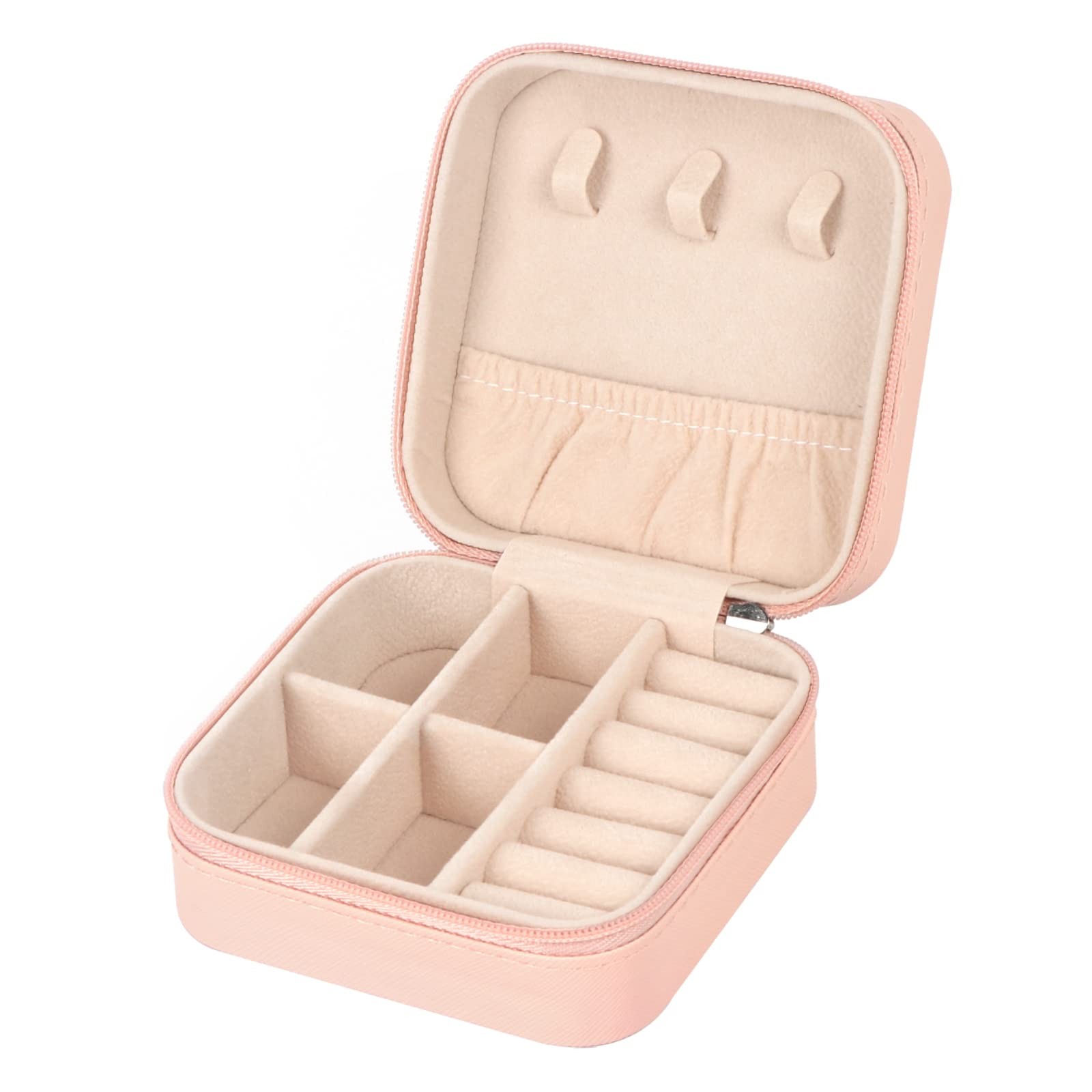 MFXIP Travel Jewelry Case Small Jewelry Box Jewelry Organizer Storage Case Porta
